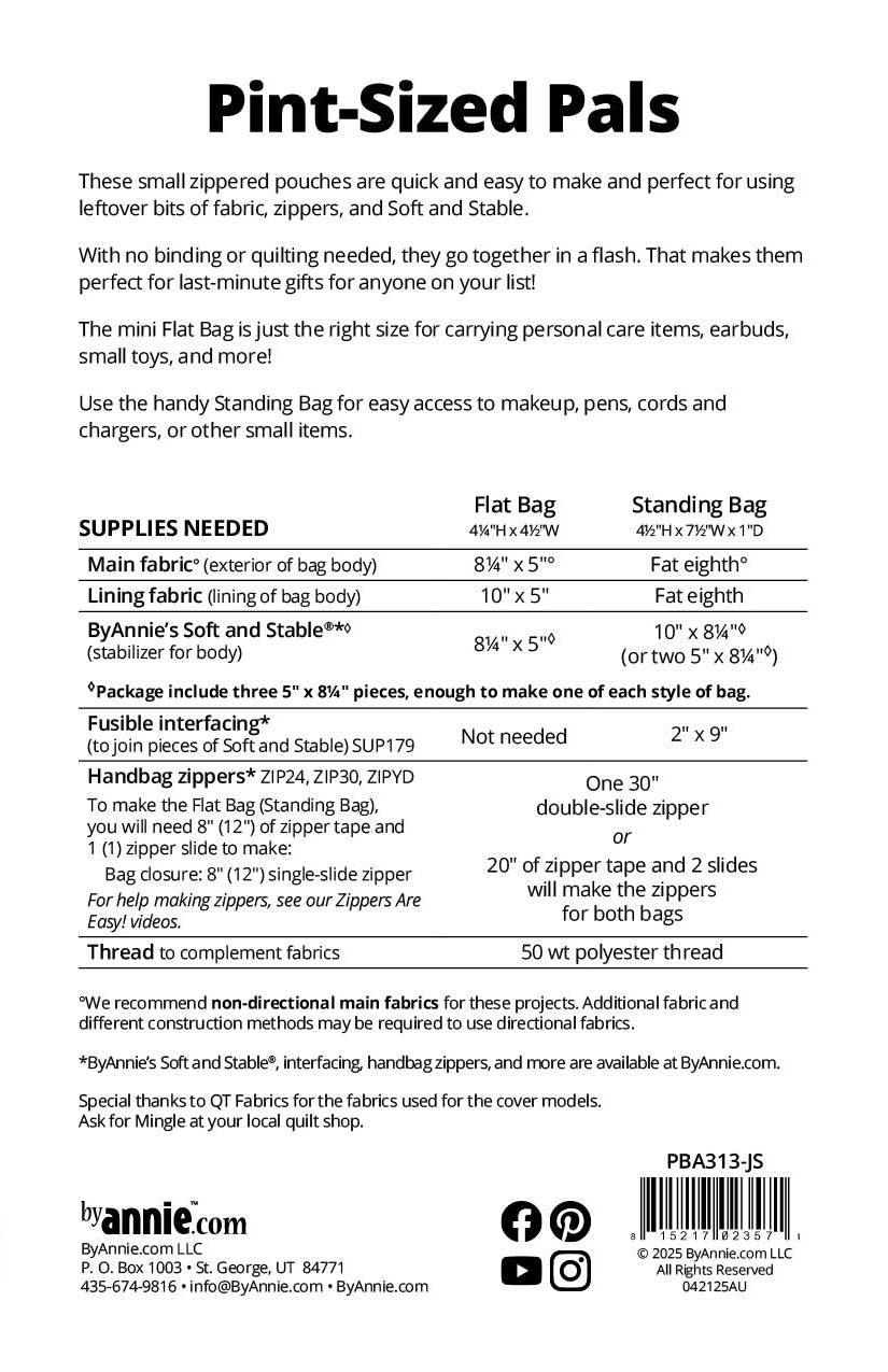 Pint-Size Pals (Jump Starters) Pattern