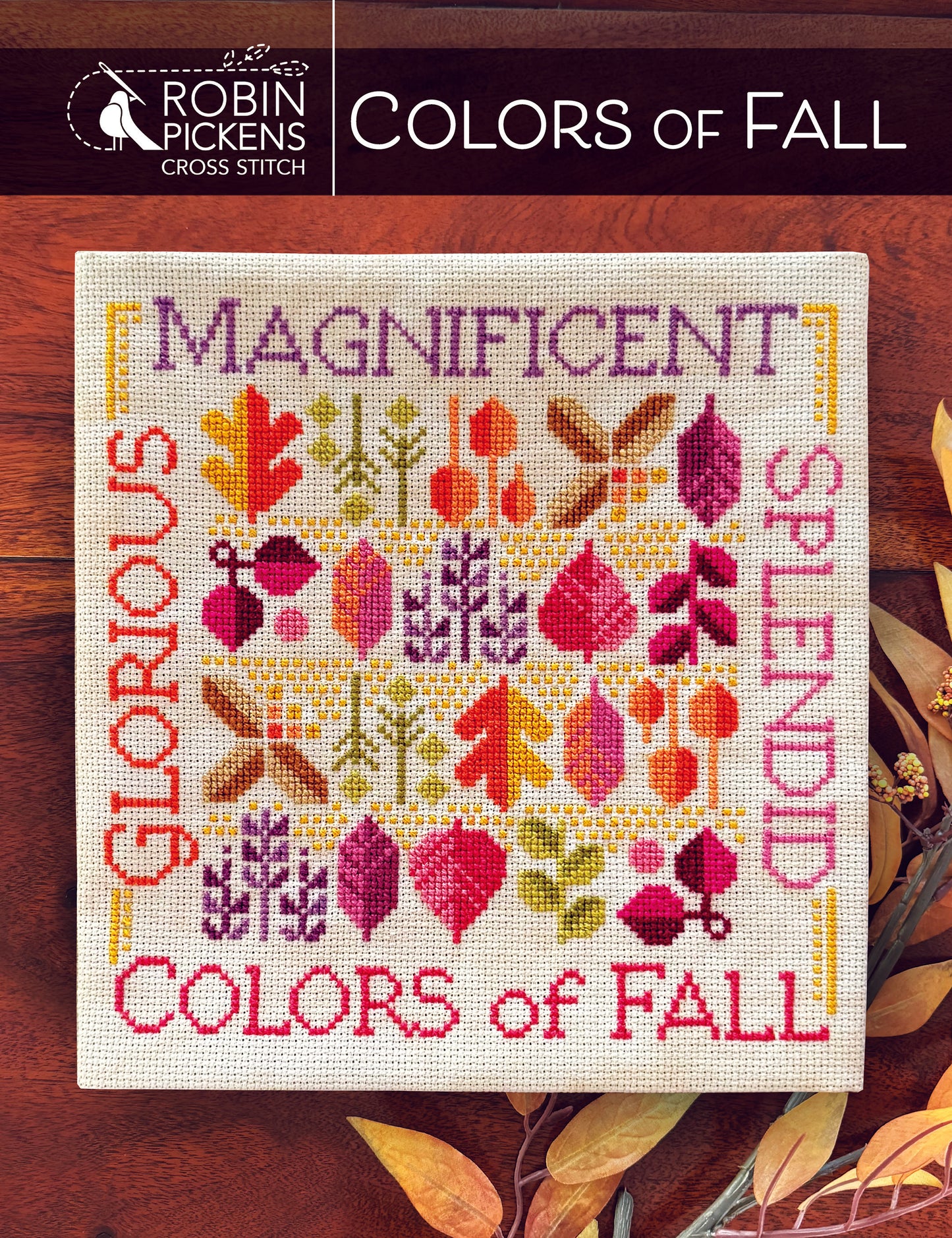 Colors of Fall Cross Stitch Pattern