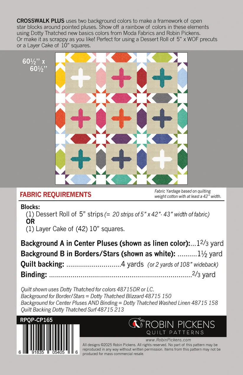 Crosswalk Plus Pattern