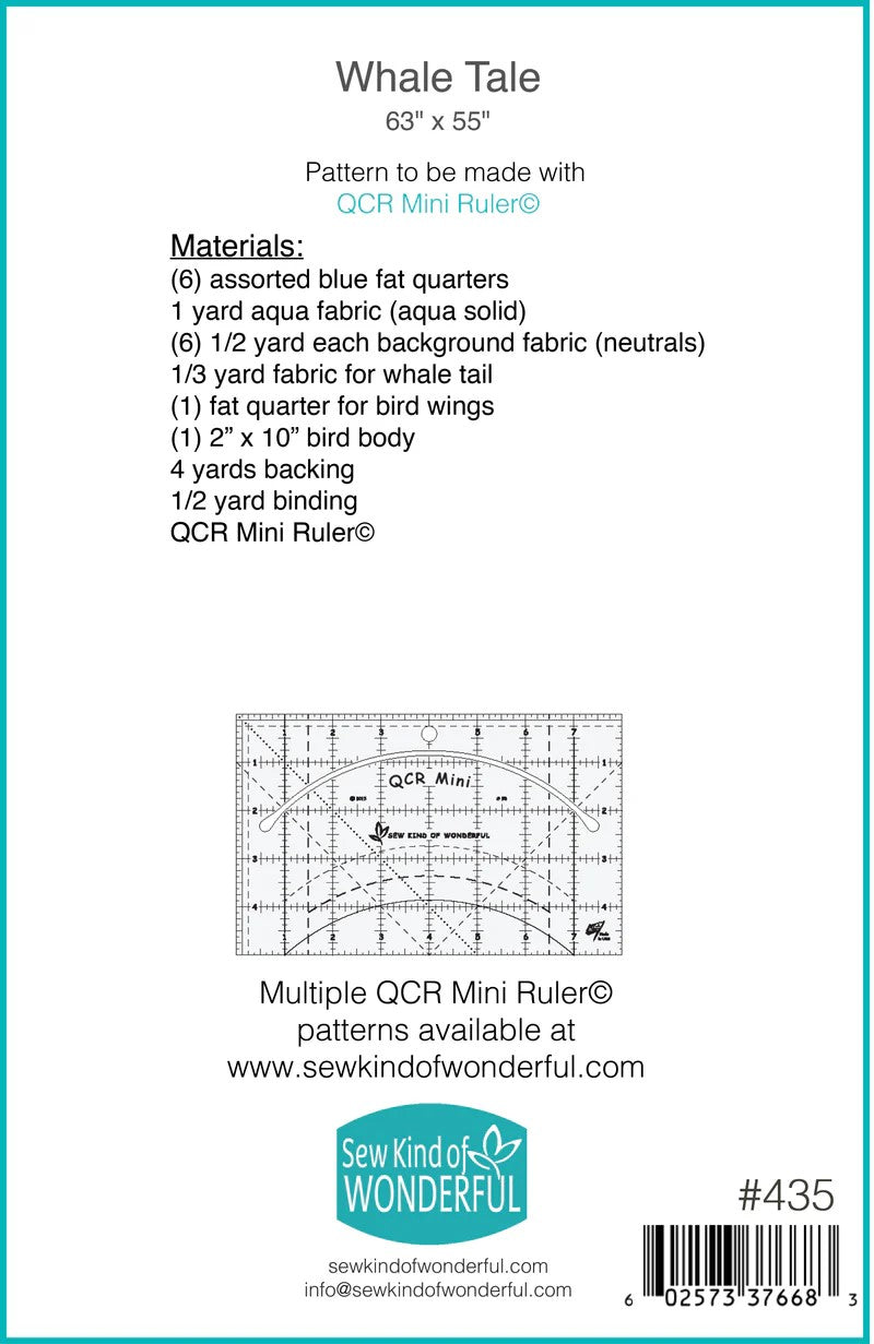 Whale Tale Pattern
