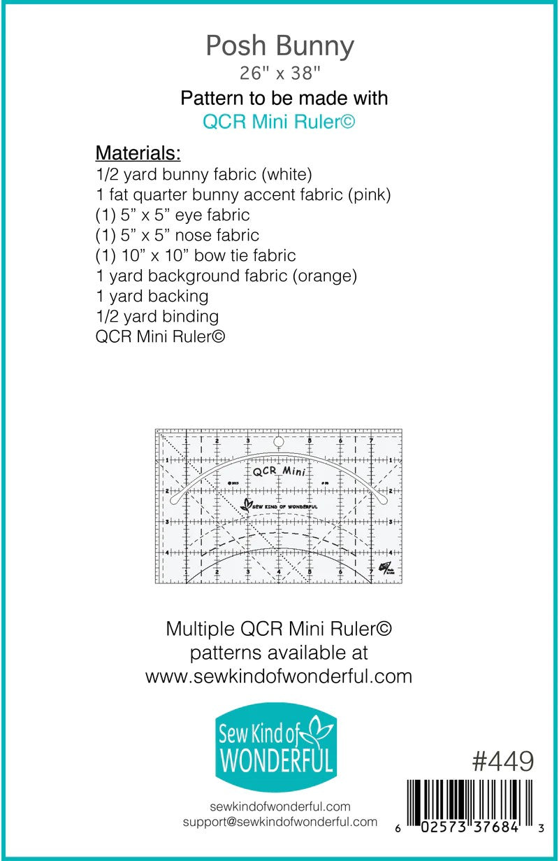 Posh Bunny Pattern