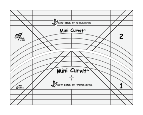 Mini Curvit Longarm Ruler