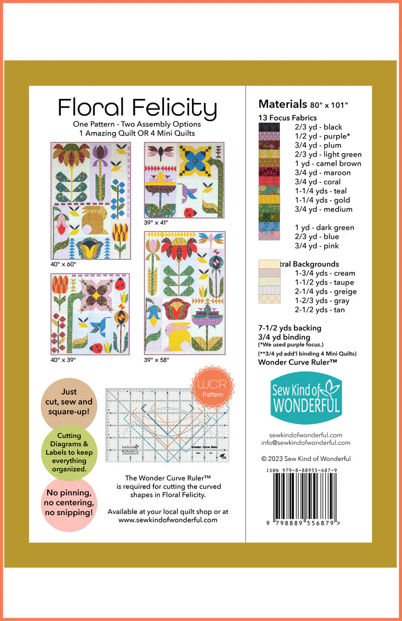 Floral Felicity Sampler Book