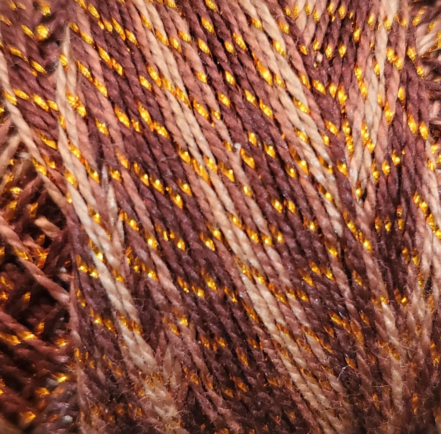 Sparkle Perle Cotton Sz8 #C710 Sparkly Goldstone - Valdani Inc.