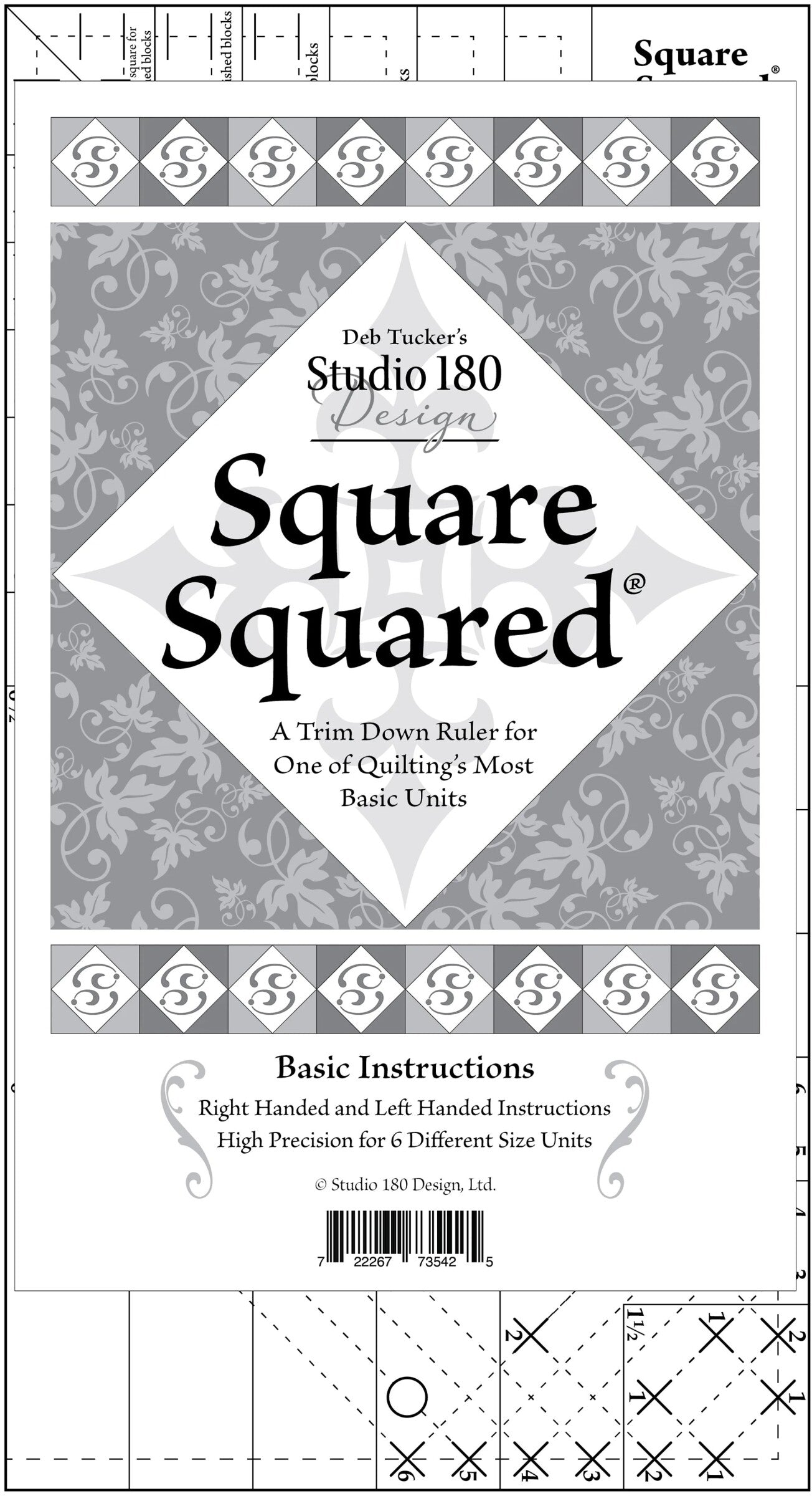 Square Squared Ruler - Studio 180 Design