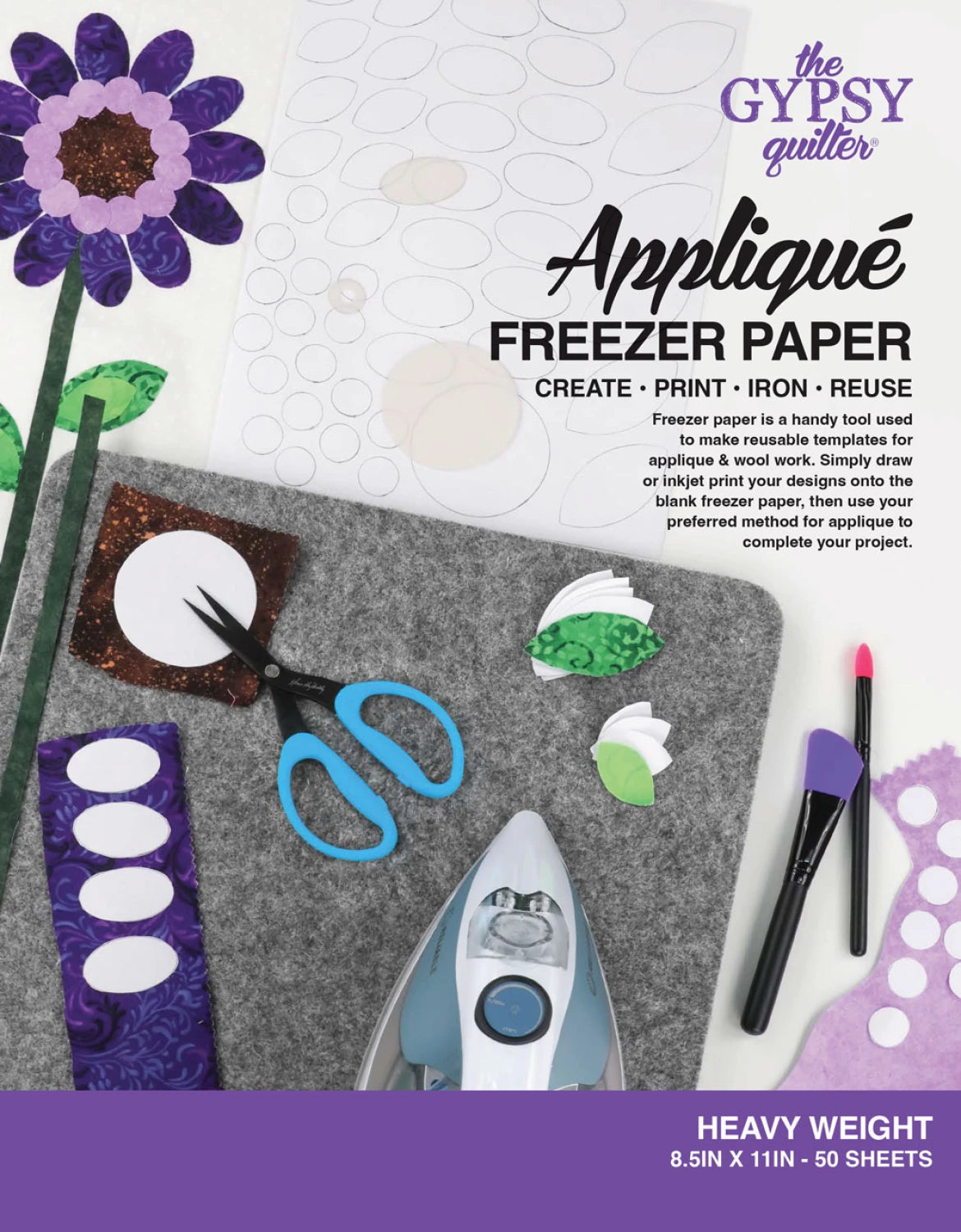 Freezer paper 8 1/2" x 11" Heavy Weight