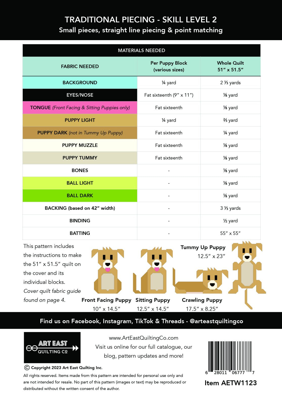 Tail Wags Pattern
