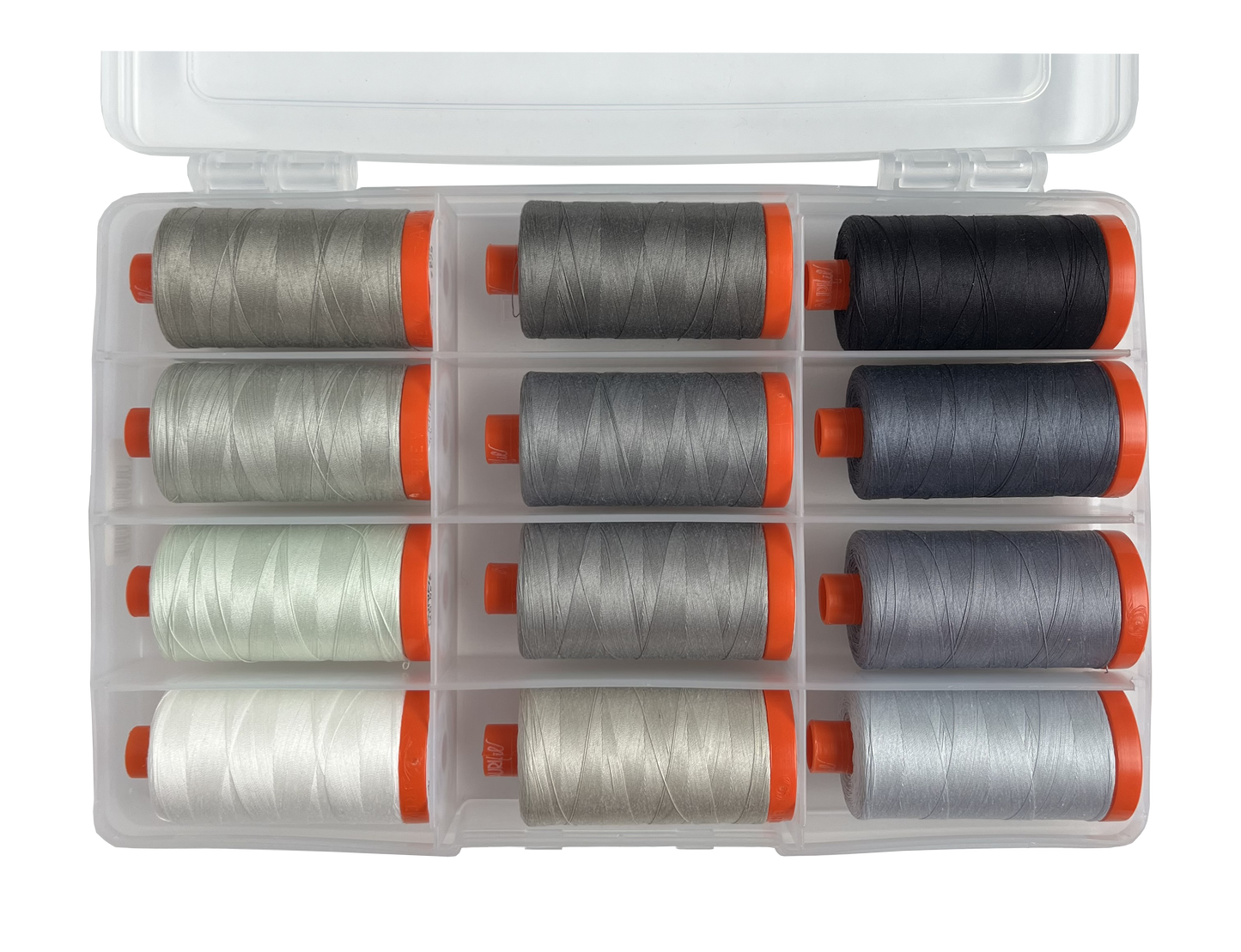 PRE-ORDER: Graywork (12 Lage Spools) by Tula Pink