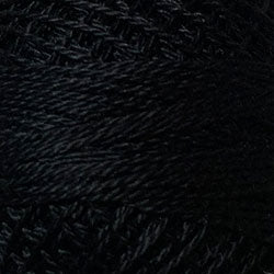 Perle Cotton Sz8 Solids #1 Black