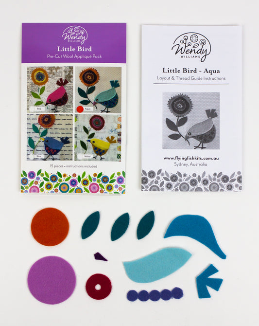 Wendy Williams Pre-Cut Wool Kit - Little Bird