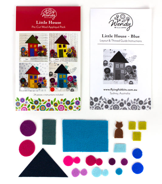 Wendy Williams Pre-Cut Wool Kit - Little House
