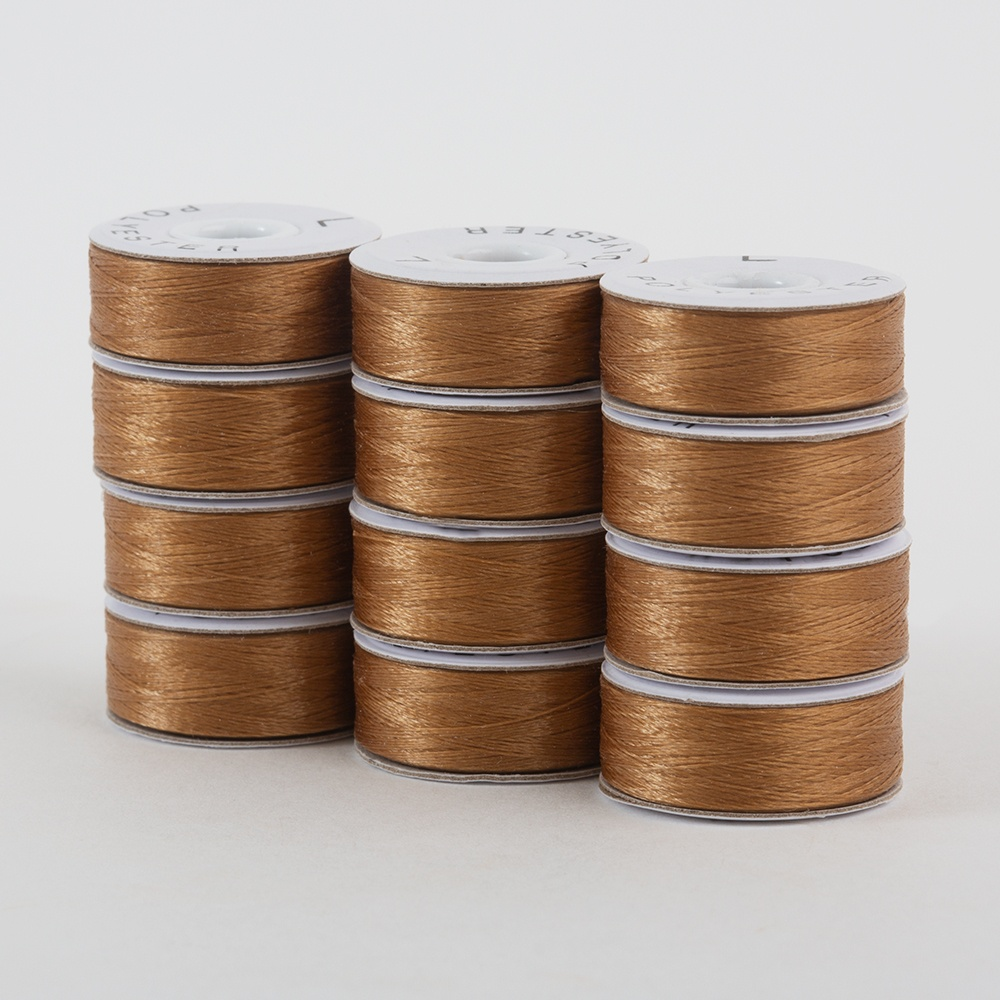 Super Bobs Poly 72pk L-Style #618 Medium Brown