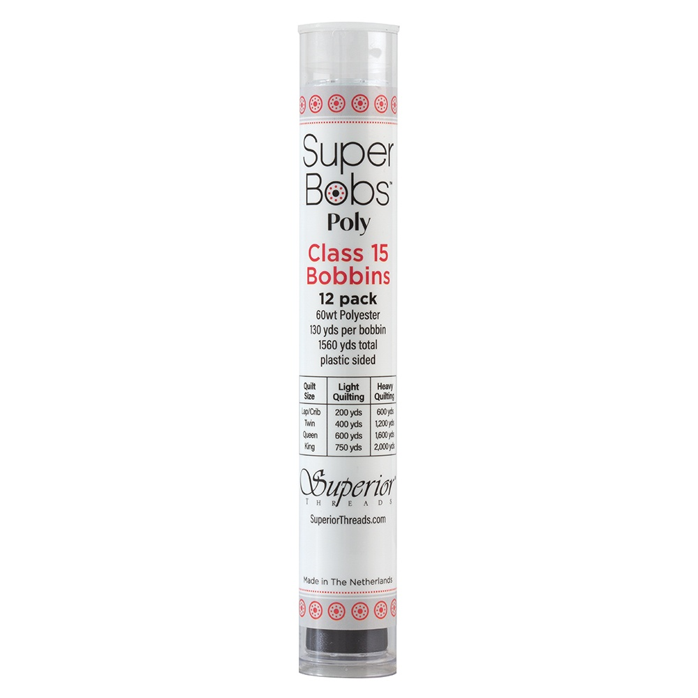 Super Bobs Poly 12 pk Class 15 - Monochrome
