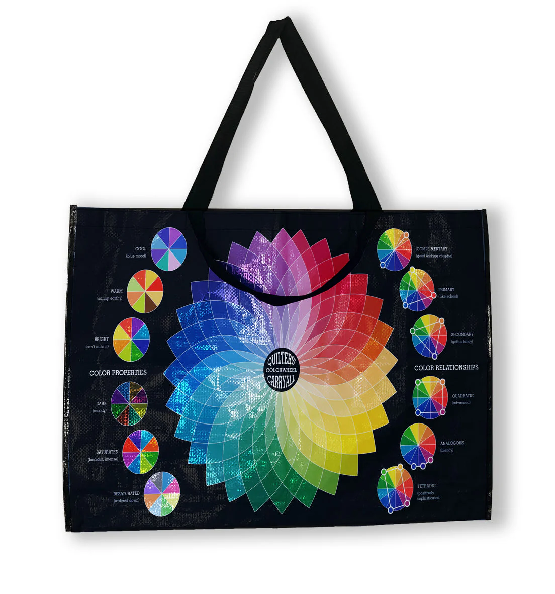 Eco Tote - Quilter's Color Wheel Carry-All