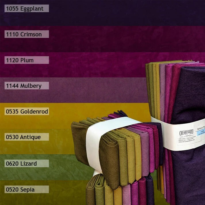 8 pc Danbury Plum Bundle - Cherrywood Fabric