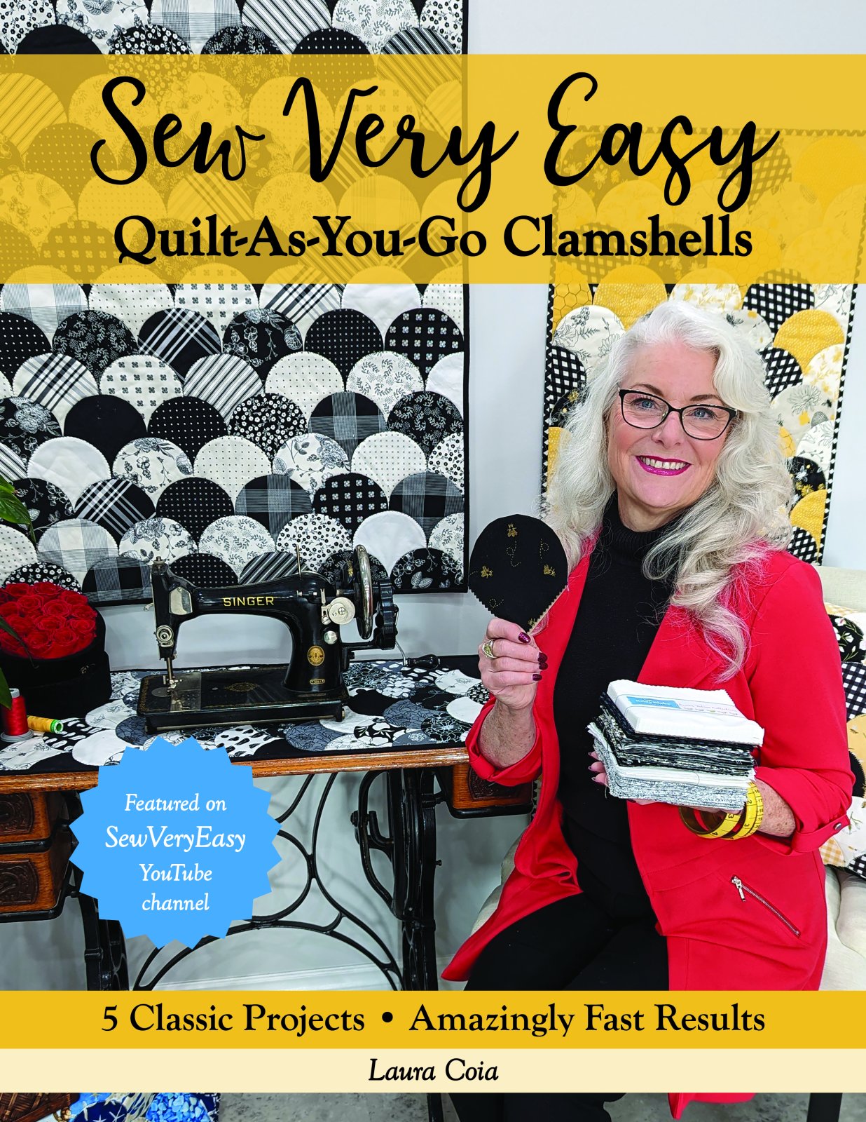 Sew Very Easy Quilt-As-You-Go Clamshells