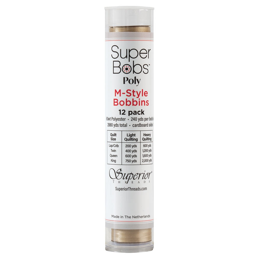 Super Bobs Poly 12 pk M-Style #653 Beach