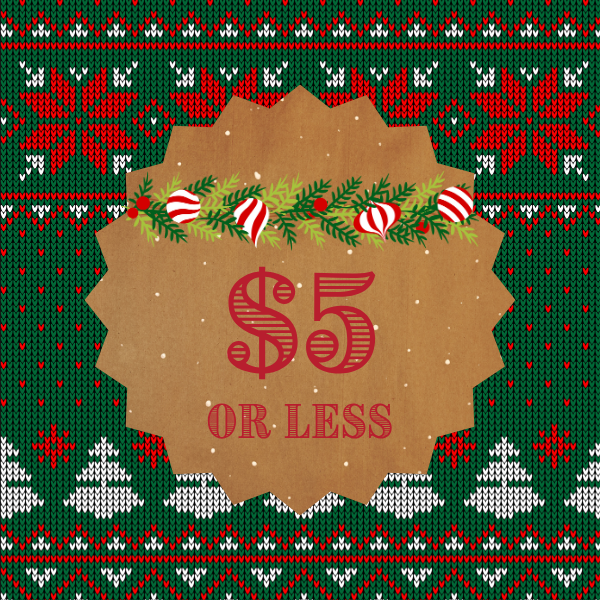 Christmas - $5 or less