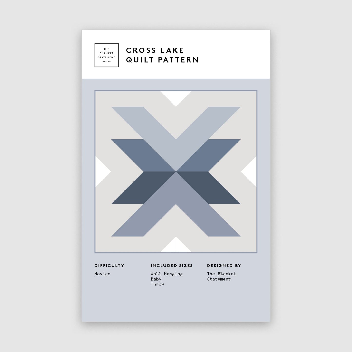 Cross Lake Quilt Pattern