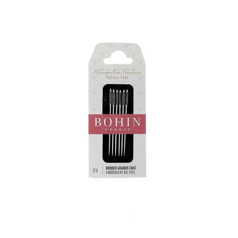Large-Eye Embroidery Needles - Multiple Sizes