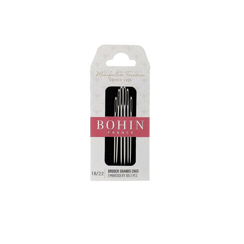 Large-Eye Embroidery Needles - Multiple Sizes