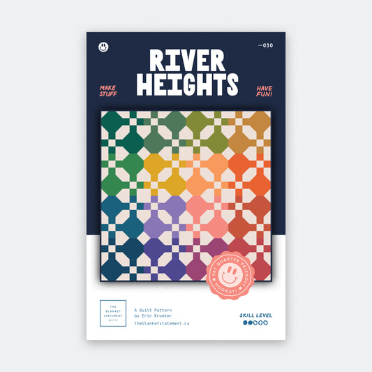 PRE-ORDER: River Heights Quilt Pattern