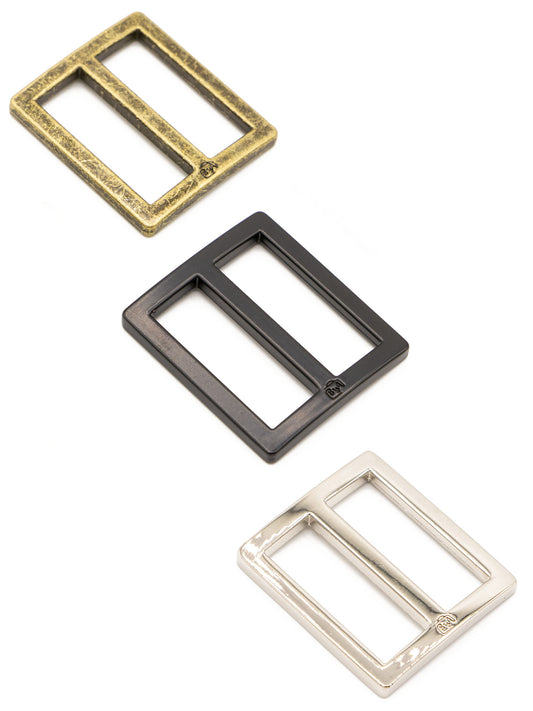 Black Metal - 1"  Widemouth Slider - Set of Two - ByAnnie