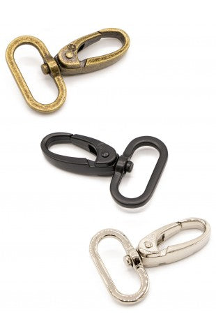 Antique Brass - 1" Swivel Hook - Set of Two - ByAnnie