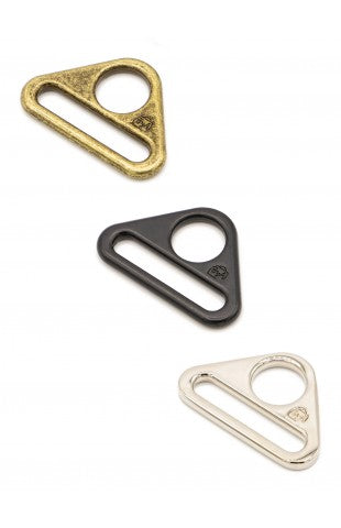 Antique Brass - 1" Triangle Ring - Set of Two - ByAnnie