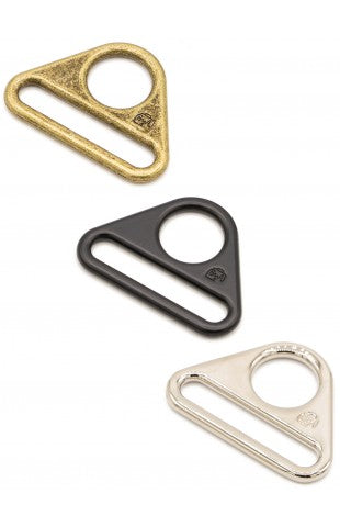 Antique Brass - 1.5" Triangle Ring - Set of Two - ByAnnie
