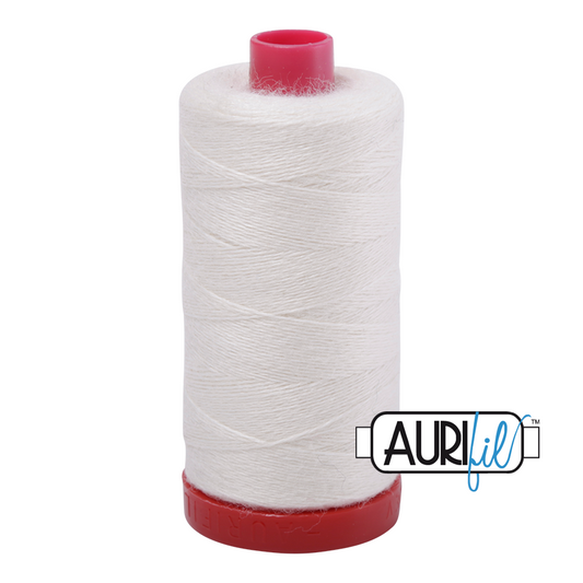 12 wt Lana Wool large spool - 8021 Off White