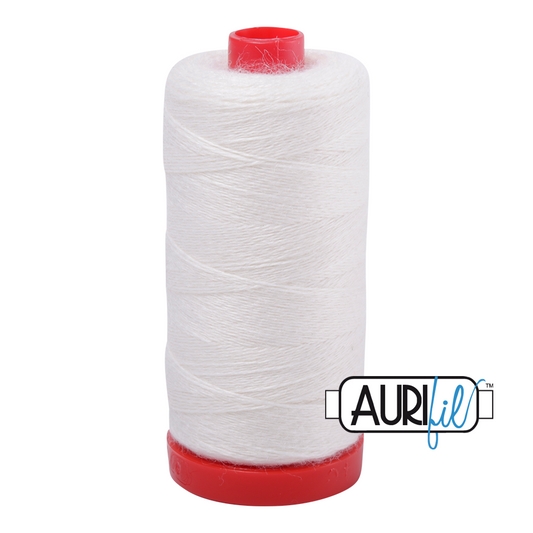 12 wt Lana Wool large spool - 8024 White