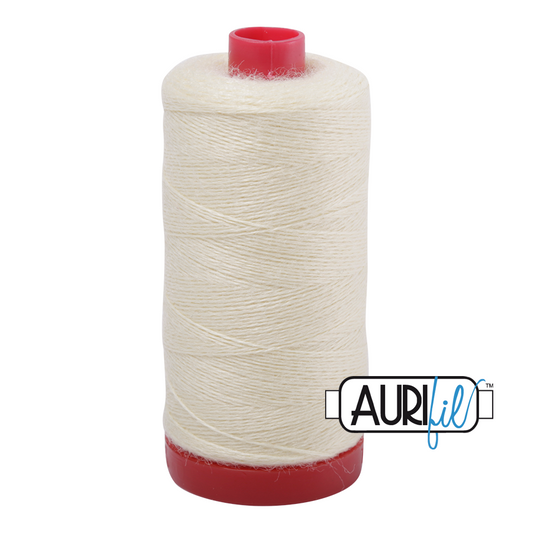 12 wt Lana Wool large spool - 8110 Pale Lemon