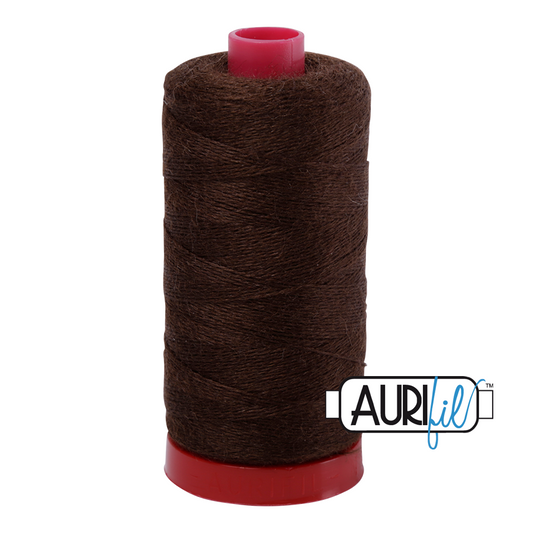 12 wt Lana Wool large spool - 8348 Root Beer