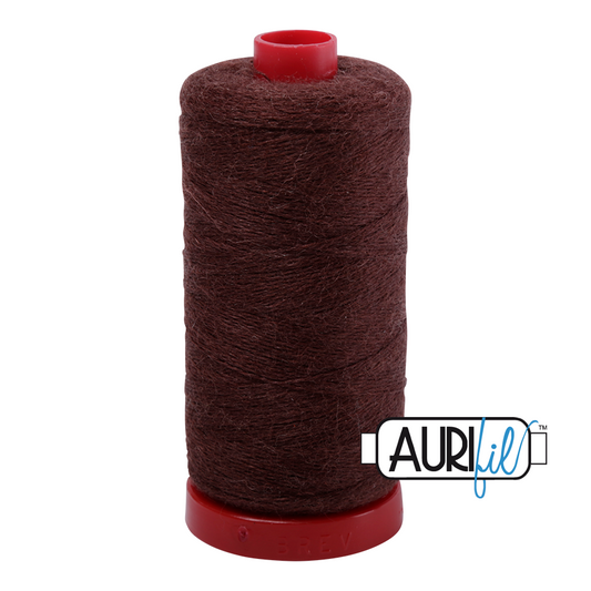 12 wt Lana Wool large spool - 8360 Chocolate