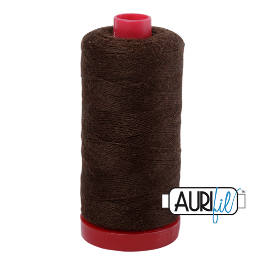 12 wt Lana Wool large spool - 8361 Dark Chocolate