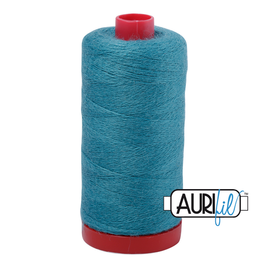 12 wt Lana Wool large spool - 8850 Aquamarine