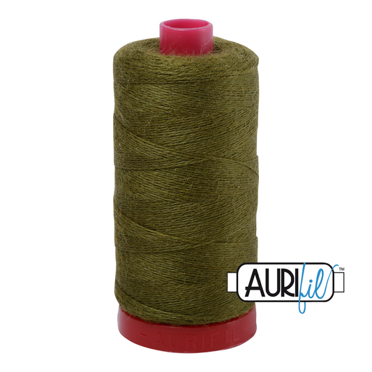 12 wt Lana Wool large spool - 8950 Light Olive