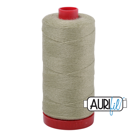 12 wt Lana Wool large spool - 8955 Pea Green