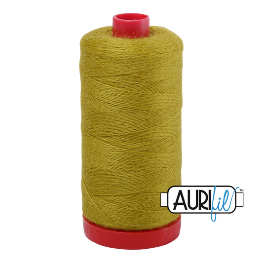 12 wt Lana Wool large spool - 8965 Electric Lime