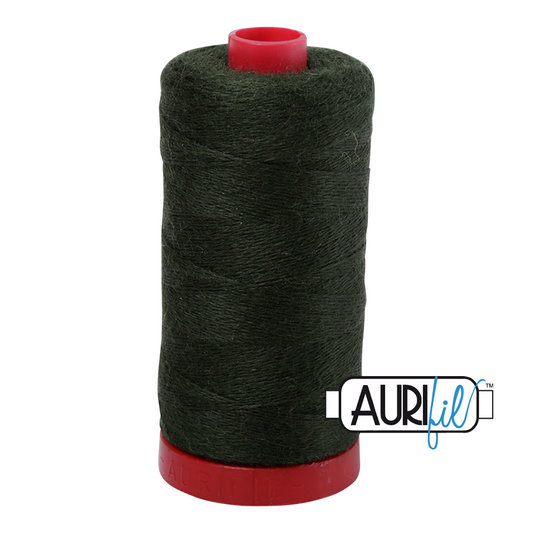 12 wt Lana Wool large spool - 8970 Dark Olive