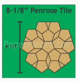 8-1/8" Penrose Tile - Small Pack