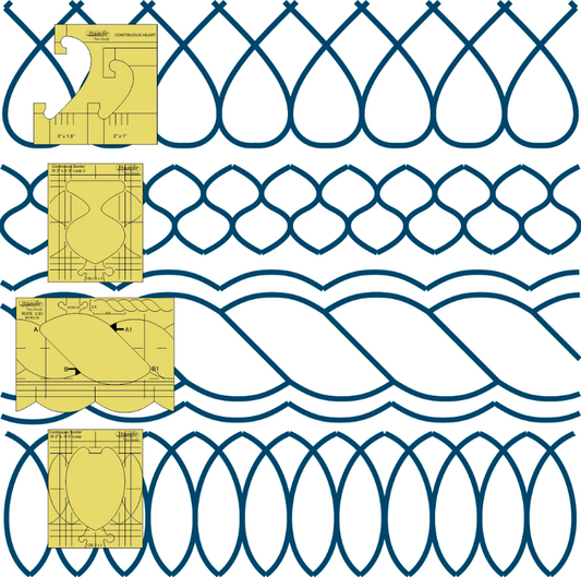 Border Sampler Ruler Set