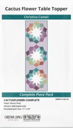 Cactus Flower- Paper Pieces