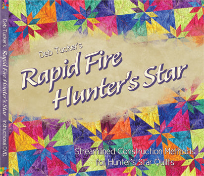 DVD-Deb Tucker's Rapid Fire Hunter's Star - Studio 180 Design