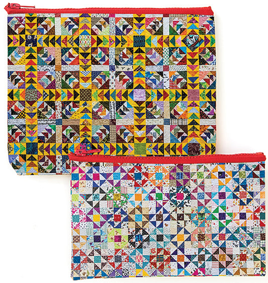 Eco Pouch - Addicted to Scraps - Set of Two