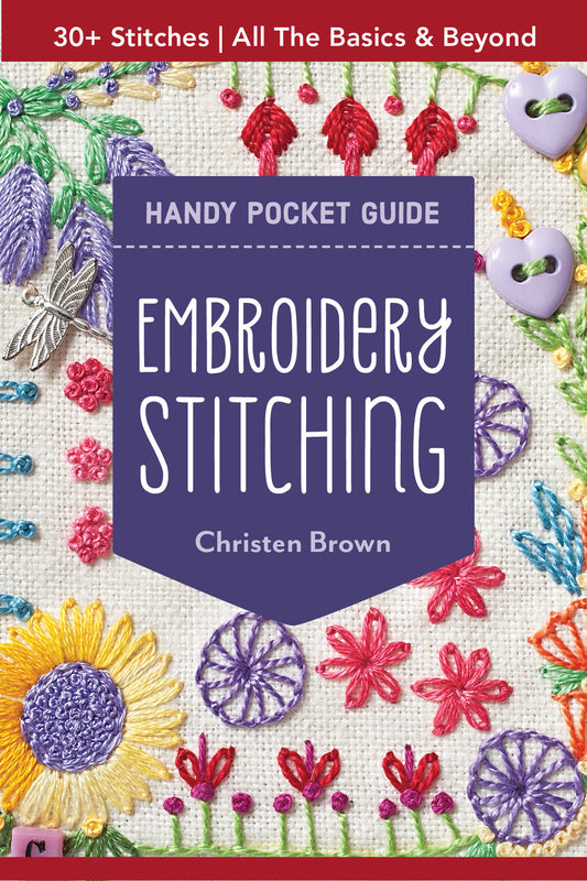 Handy Pocket Guide - Embroidery Stitching