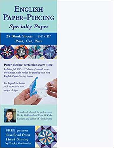 English Paper Piecing Specialty Papers