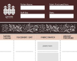Fabric Placement Notepad - Winter