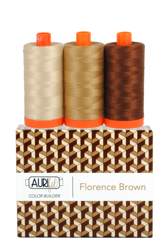 Florence Brown - Aurifil Color Builder 50wt